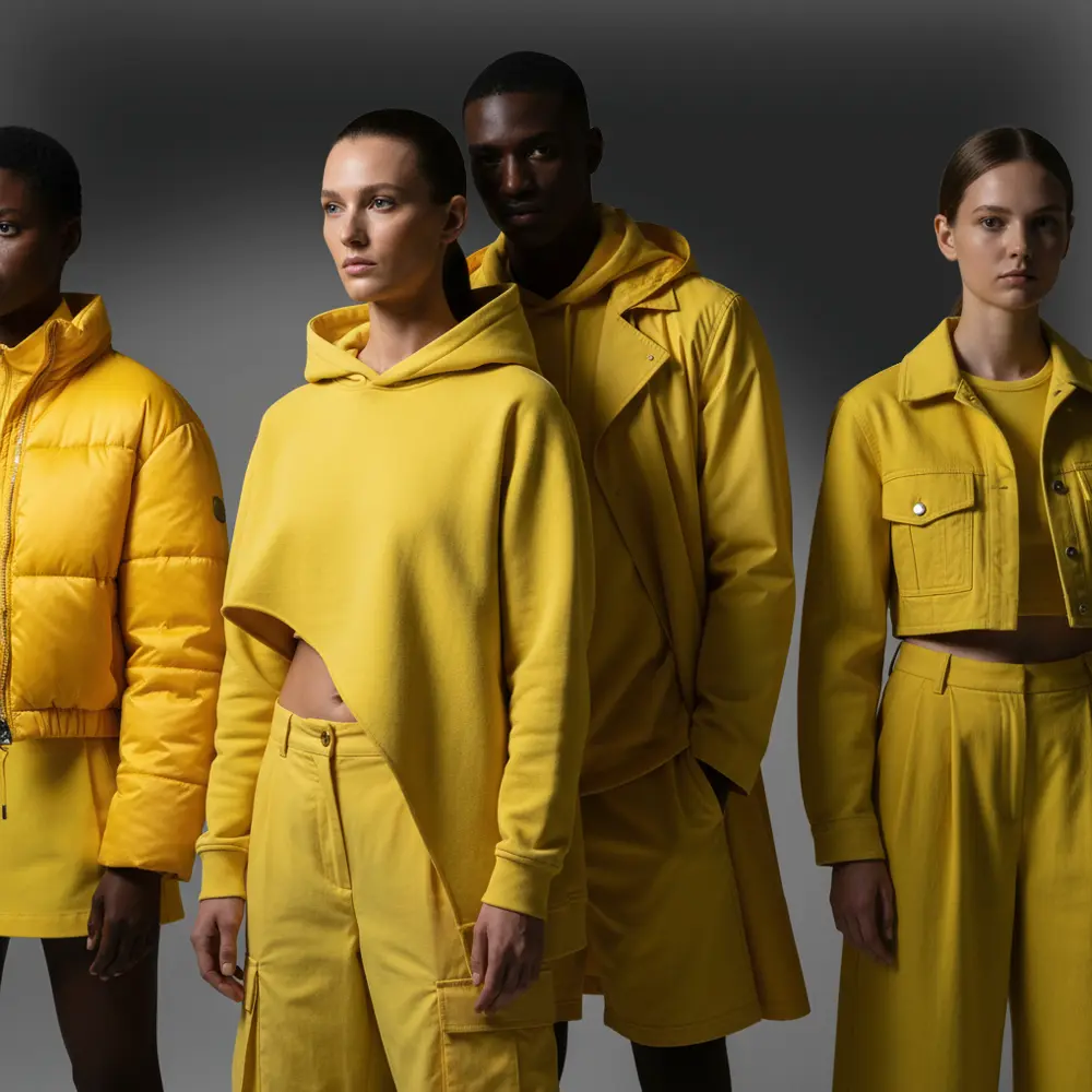 Wenn die Farbe Gelb Spaß macht – aber nicht im Lächeln.